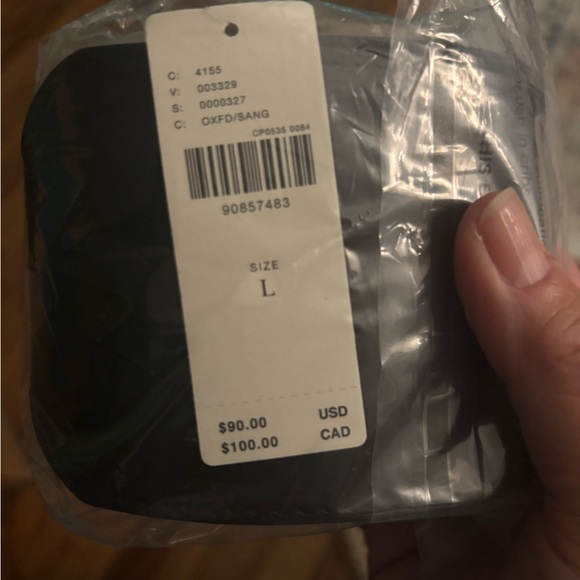 Anthropologie Black Belt with Silver Buckle - Picture 4 of 5